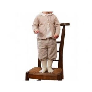 NEW MARIE PUCE boy's linen shorts in beige